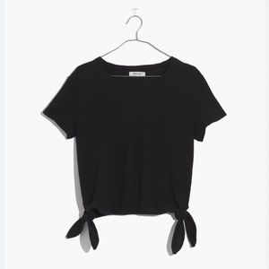 MADEWELL TEXTURE & THREAD MODERN SIDE-TIE TOP